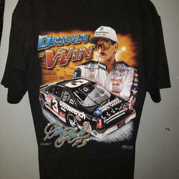 Vintage Dale Earnhardt Sr. "Vision of a Champion" Tee - Picture 2 of 4